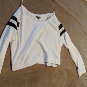 Cropped large long sleeve